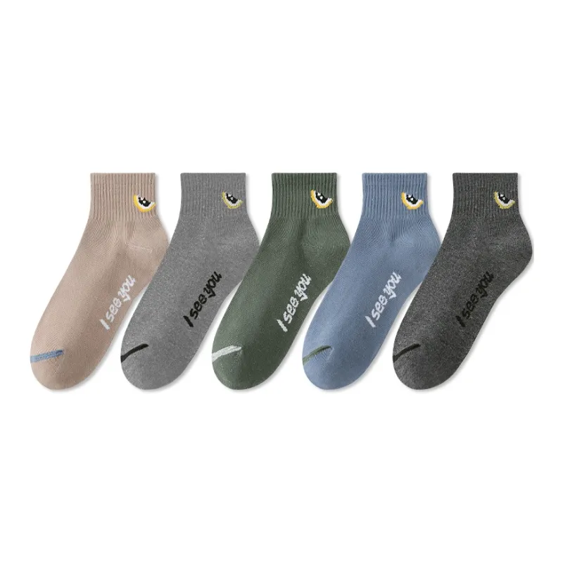 Mulong Family Mid Calf Socks Men's 7 Pack-20
