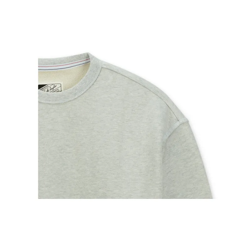 Converse FW23 Gold Label Series Sweatshirts Unisex Light Gray-2