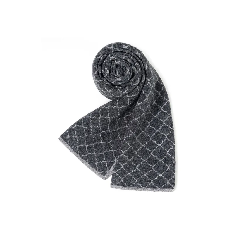 Shanghai Story 100% Sheep Wool Knit Scarves Unisex Multiple Colors-14