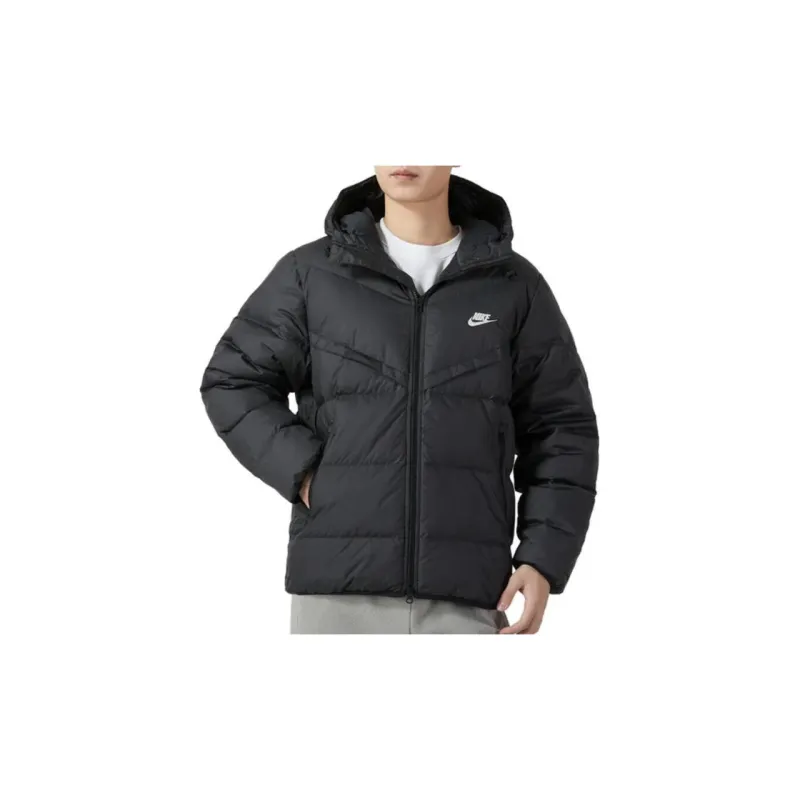 Nike Down Jackets Men Black-2