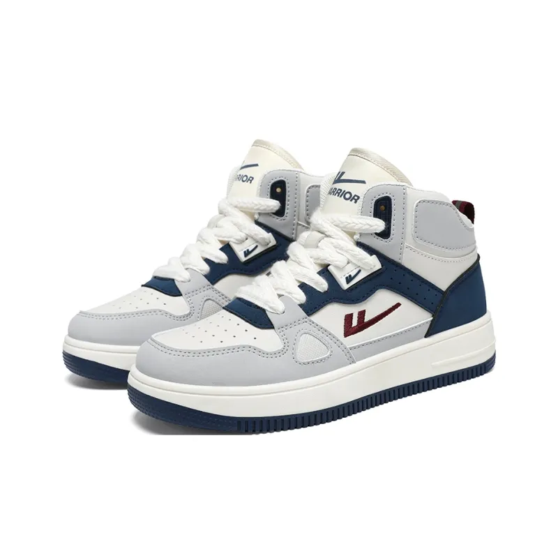 Warrior Height Increasing, Abrasion Resistant, Lightweight, And Breathable High Top Skateboard Shoes Unisex-10