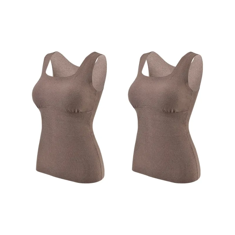MADALLO Tank Tops Women's 2 Pack-4