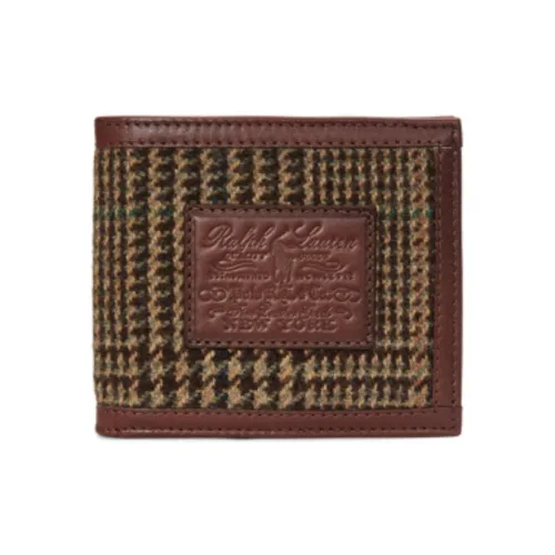 Polo Ralph Lauren Wool Wallet Men's Brown