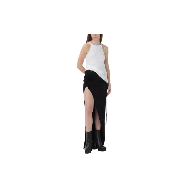 Rick Owens DRKSHDW Raw Cut Hem Sleeveless Tank Top-3