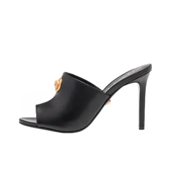 VERSACE Leather Mule X Kith Black Women's