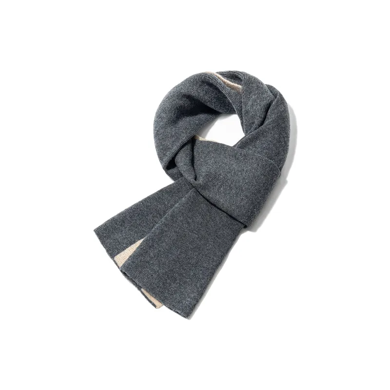 Shanghai Story 100% Sheep Wool Knit Scarves Unisex Multiple Colors-19