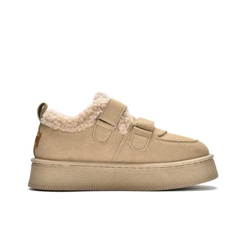 MISTERY Casual Shoes Women's Low Top Antelope Brown/Khaki-1