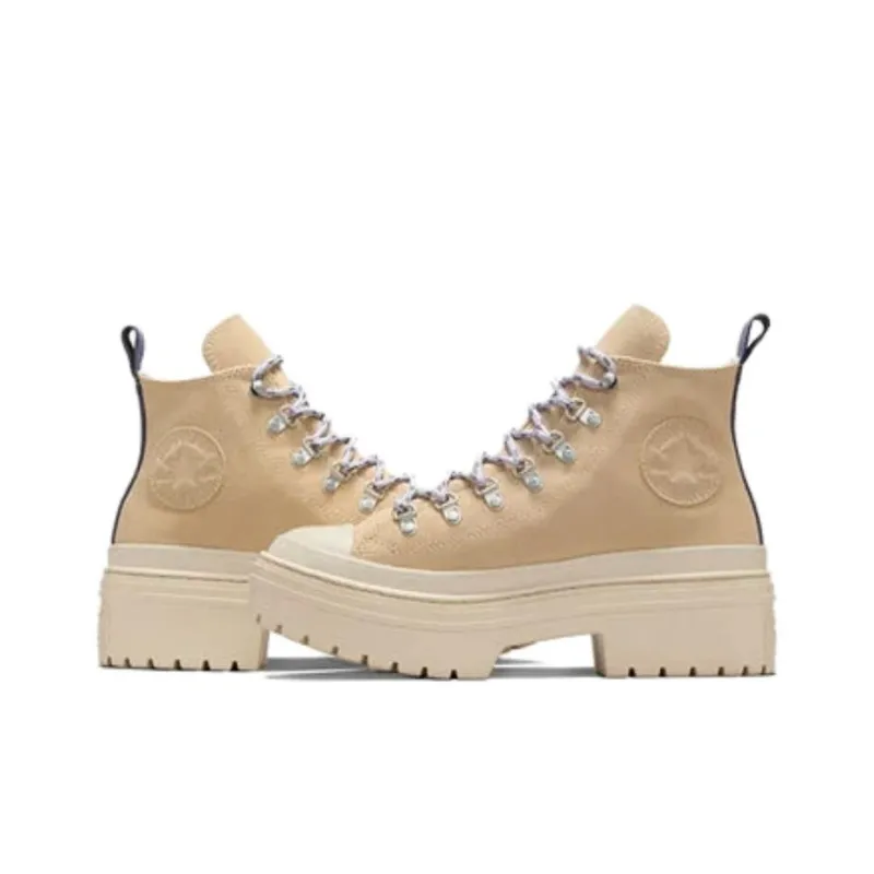 Converse Women's Chuck Taylor All Star Lugged Heel Platform Waterproof High 'Warm Quarry' Women's-3