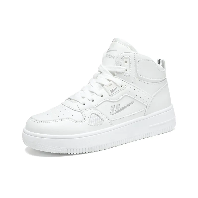 Warrior Height Increasing, Abrasion Resistant, Lightweight, And Breathable High Top Skateboard Shoes Unisex-1