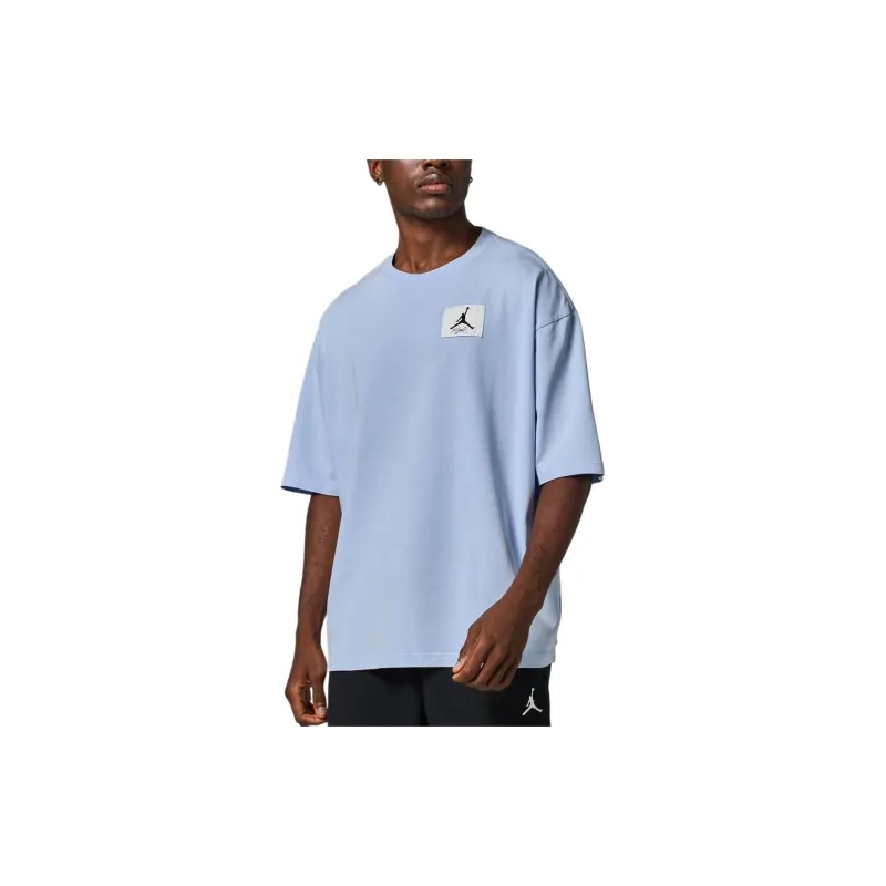 Jordan Flight Essentials T Shirts Men Sky Blue-3