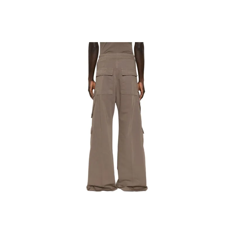 Rick Owens DRKSHDW Cargo Pants Men's Mud Gray-3