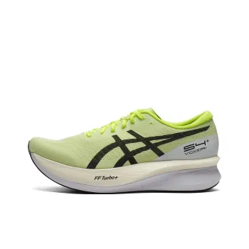 Asics S4 Anti Slip Wear Resistant Low Top Running Shoes Unisex Green
