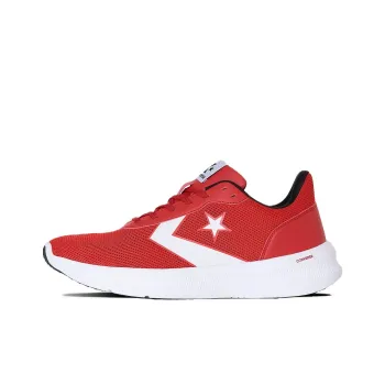 Converse Anti Slip Wear Resistant Low Top Casual Running Shoes Unisex Red White