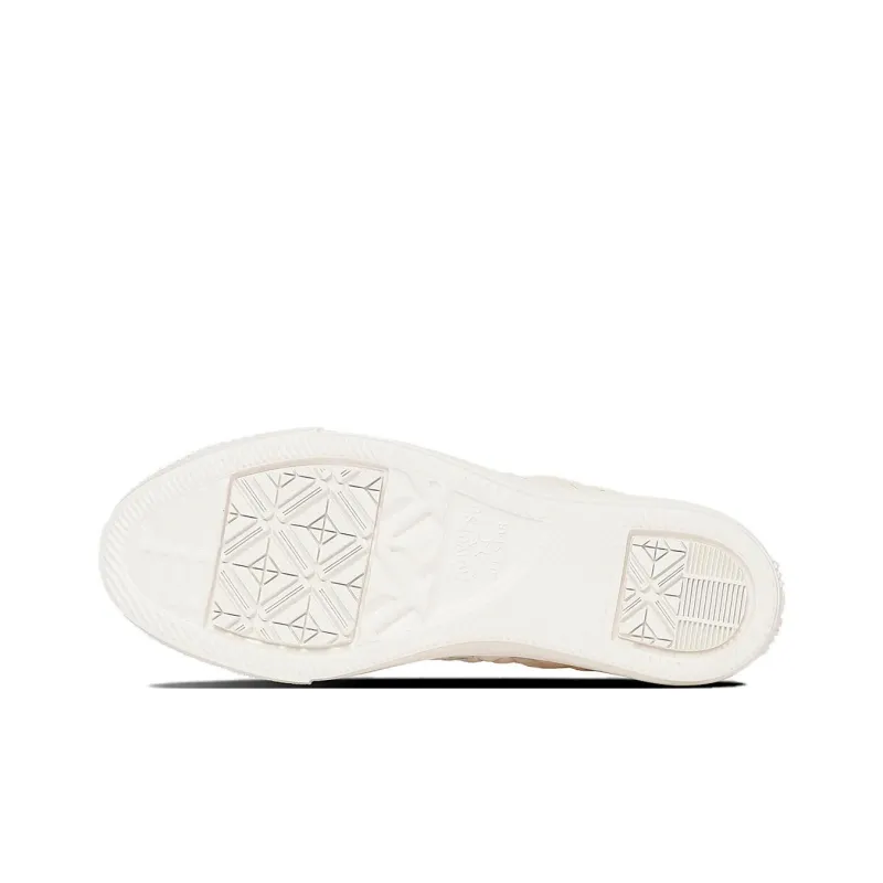 Converse All Star Light Anti Slip Wear Resistant Low Top Skateboard Shoes Unisex White-4