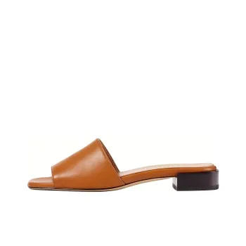 DEAR FRANCES Quiet Slide Slippers Women's Brown