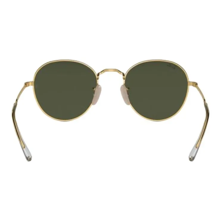 RayBan Crystal Round Sunglasses Women's Gold-2