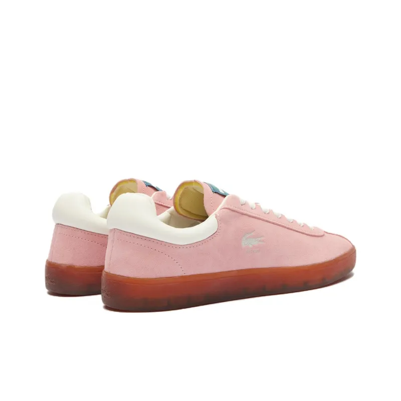LACOSTE Low-Top Skateboard Shoes Unisex Pink-3