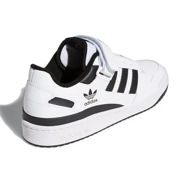 Adidas Originals FORUM Coverage Abrasion Resistant Lightweight Low Top Skateboard Shoes Unisex-3