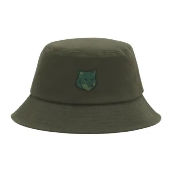 Maison Kitsune Bold Fox Head Patch Bucket Hat