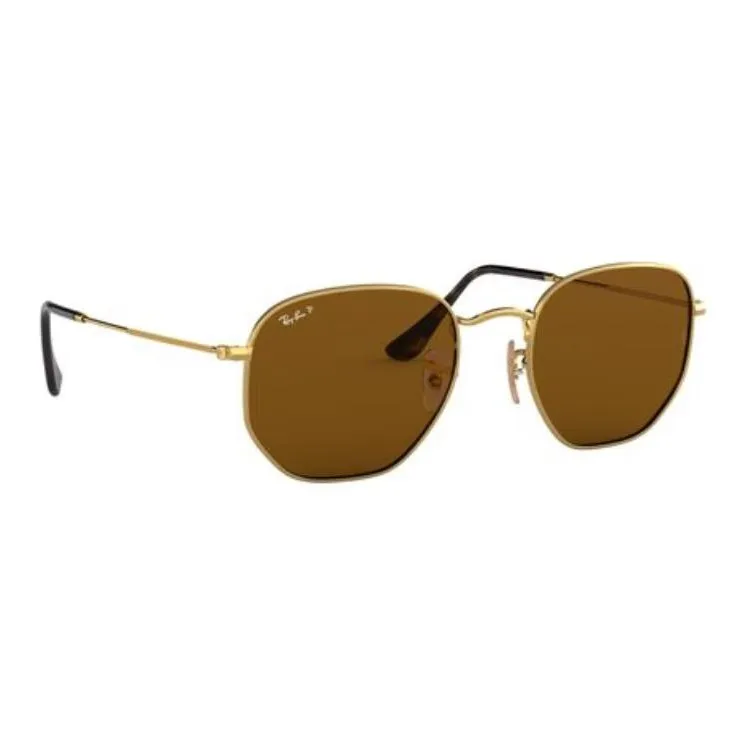 RayBan Hexagonal Flat Lenses Polarised Sunglasses-1