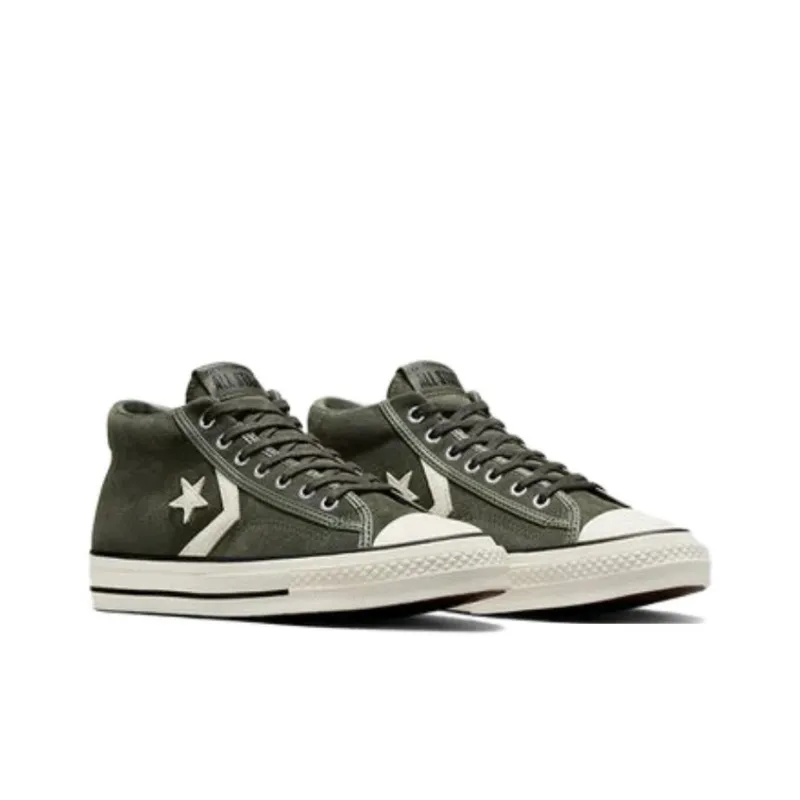 Converse Star Player 76 Suede Mid 'Cave Green'-2