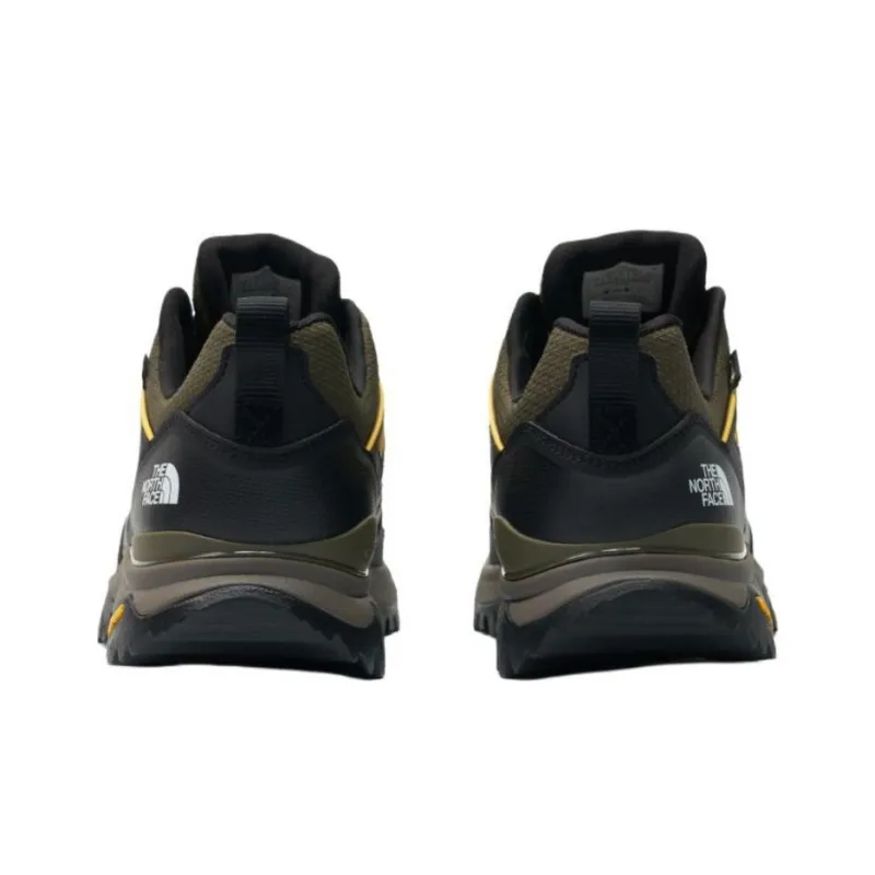 THE NORTH FACE Waterproof And Breathable Low-Top Trekking Shoes Men's Army Green-3