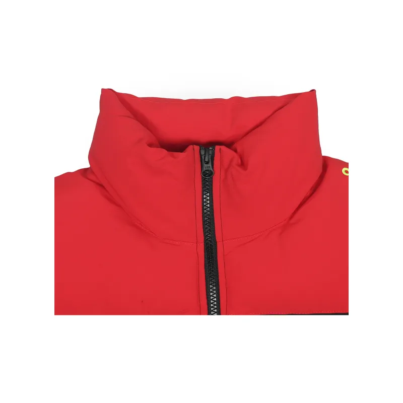 Converse Puffer Jacket Men's Red Black Multicolor-3