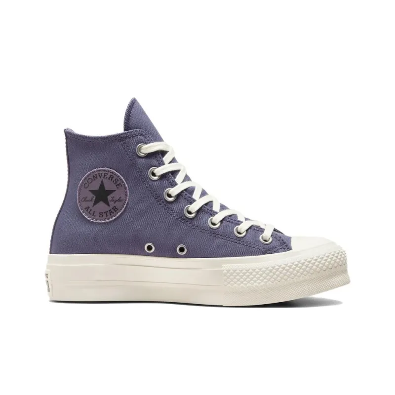 Converse Women's Chuck Taylor All Star Lift Platform High 'Pearls & Studs Lavender Ash' Women's-1