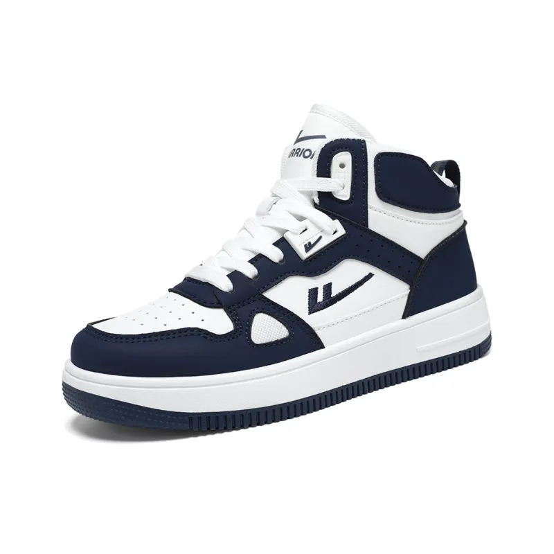 Warrior Height Increasing, Abrasion Resistant, Lightweight, And Breathable High Top Skateboard Shoes Unisex-16