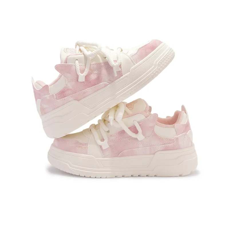 SHUXIAOBEI Anti Slip Wear Resistant Low Top Casual Shoes Women's Misty Blue-24