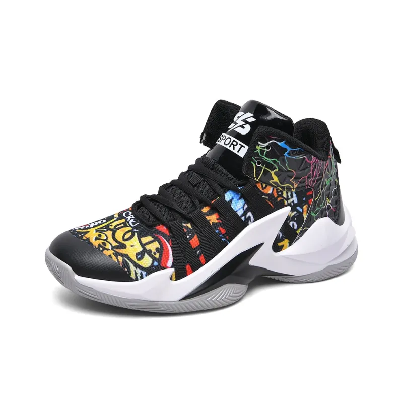MUSHILANDI Cushioning, Breathable, And Resilient Design Mid Top Basketball Shoes Unisex-23