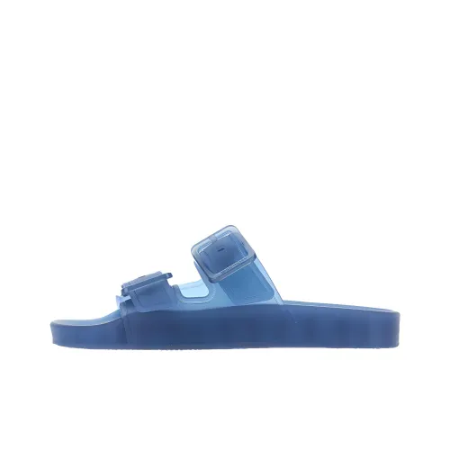 Balenciaga Mallorca Slide Slippers Women's Blue