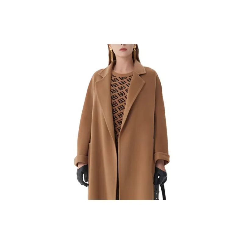 BESIONIA FW21 Coats Women's Camel-6