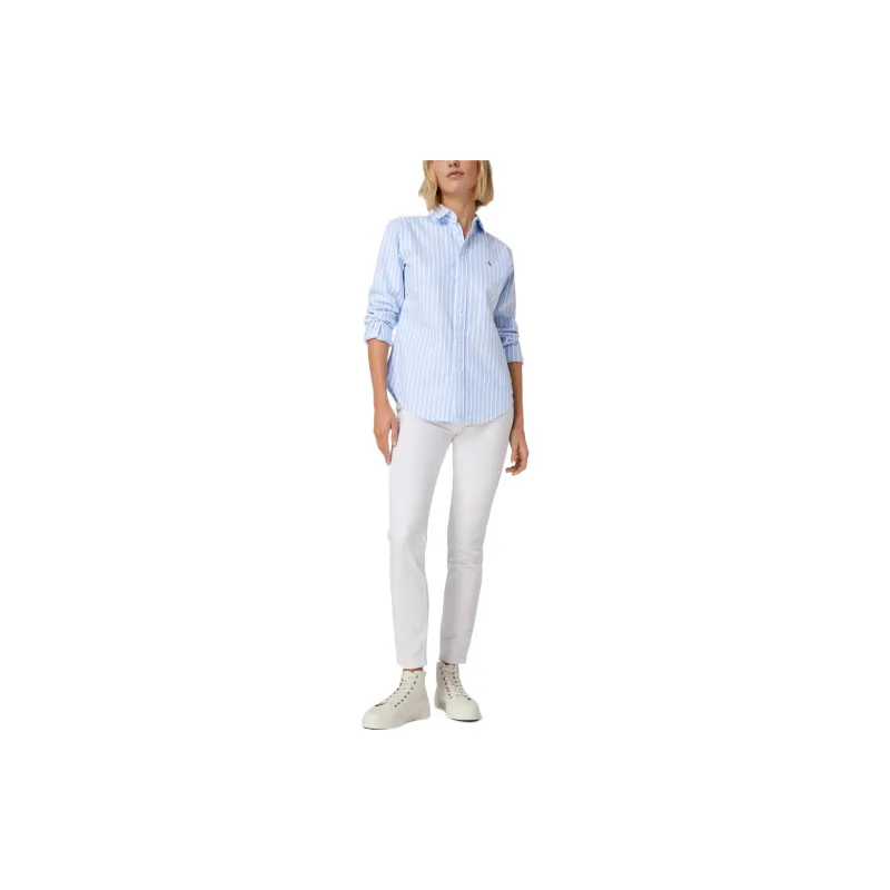 Polo Ralph Lauren Polo Pony Motif Striped Shirt-7
