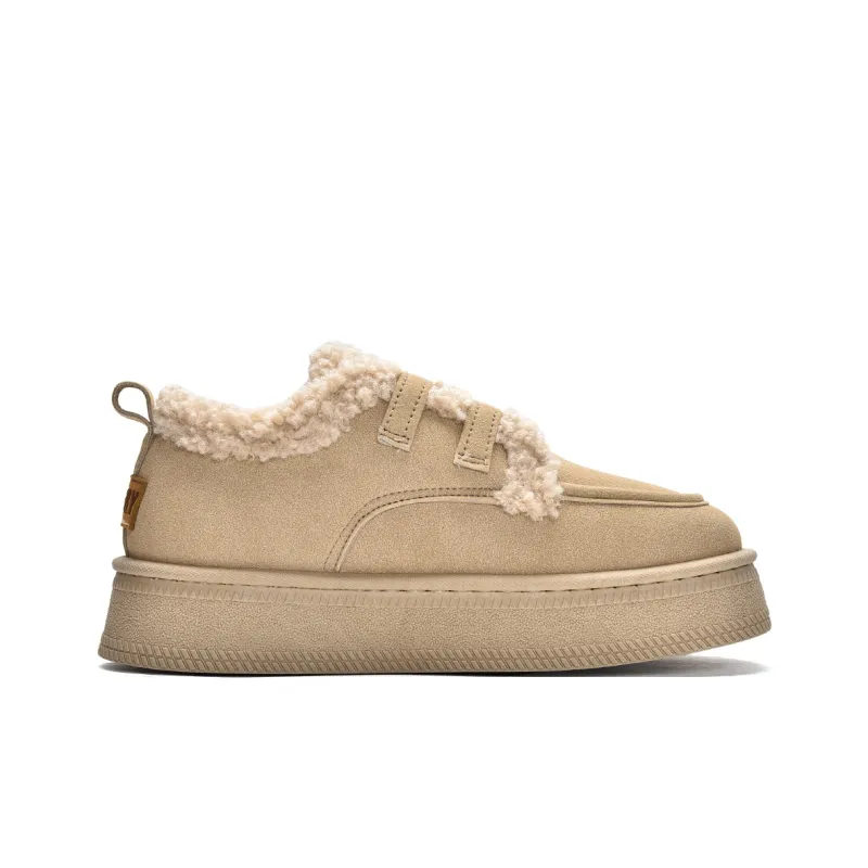 MISTERY Casual Shoes Women's Low Top Khaki/Antelope Brown-1