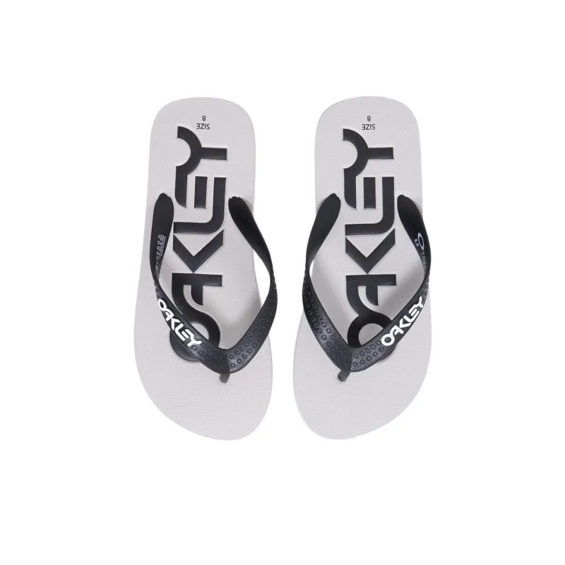 Oakley Abrasion Resistant Slip Resistant Flip Flops Men's Gray-3