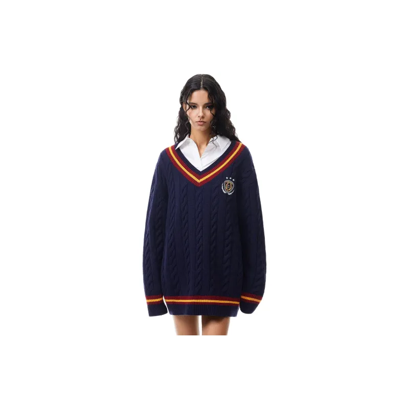 FDR Sweaters Women's Navy Blue-3