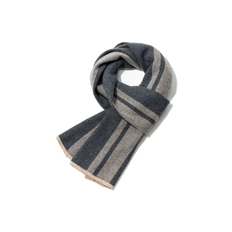 Shanghai Story 100% Sheep Wool Knit Scarves Unisex Multiple Colors-30