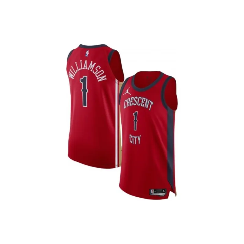Jordan Zion Williamson New Orleans Pelicans 2023/24 Statement Edition Jordan Dri FIT Nba Swingman Jersey-2