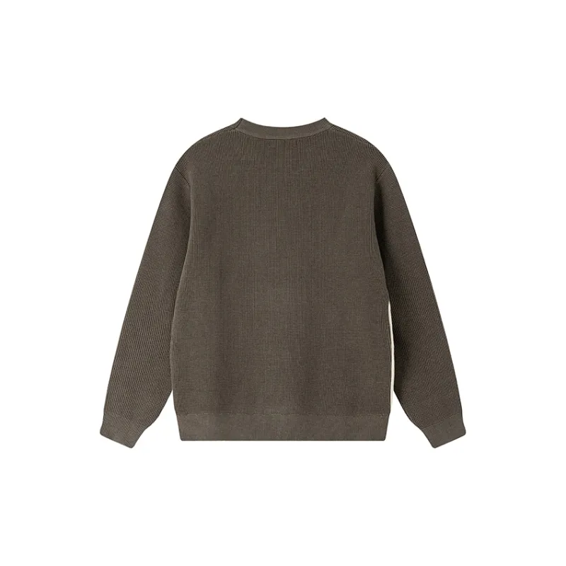 CAISEDI Sweater Men's Gray Green-1