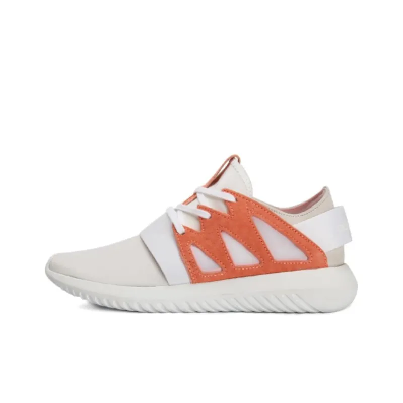 Adidas Originals Tubular Anti Slip Wear Resistant Low Top Casual Shoes Women's White-0