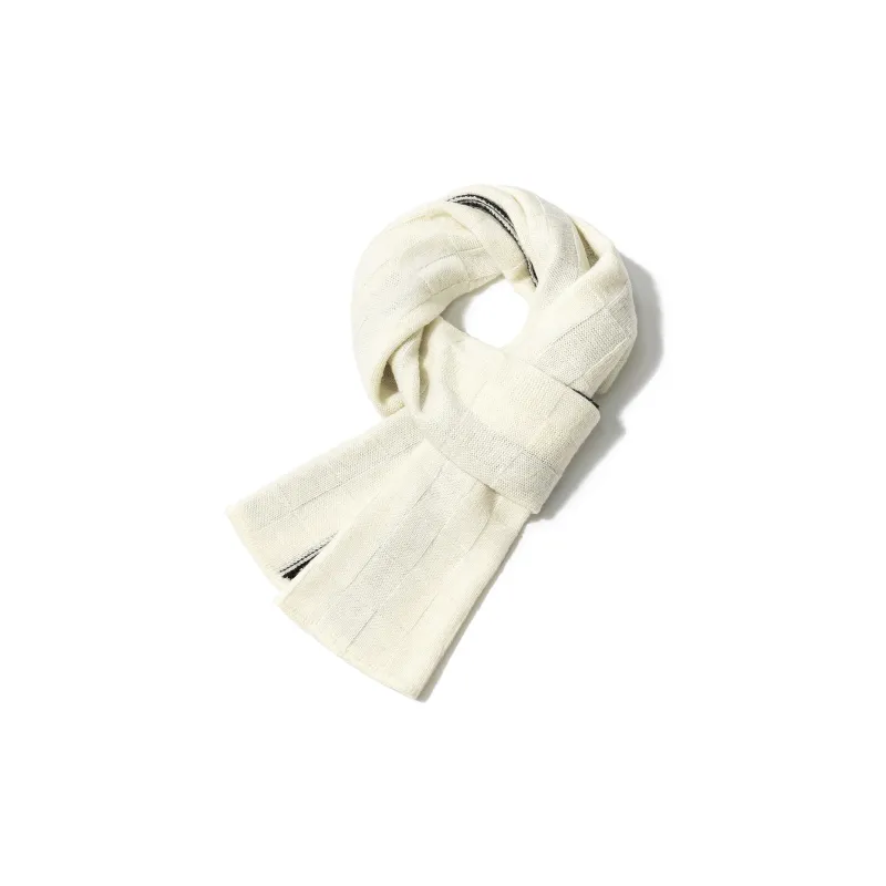 Shanghai Story 100% Sheep Wool Knit Scarves Unisex Multiple Colors-10