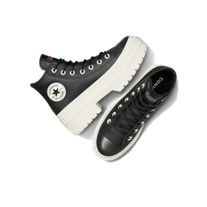 Converse Women's Chuck Taylor All Star Lugged Heel Platform Waterproof High 'Black Egret' Women's-3