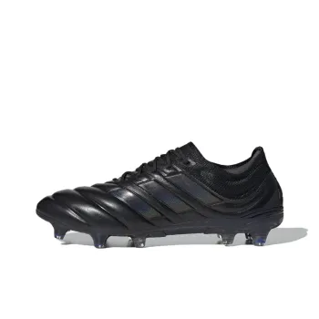 Adidas COPA 19.1 FG Rubber Long Studs Anti-Slip Wear-Resistant Soccer Shoes Men's Black