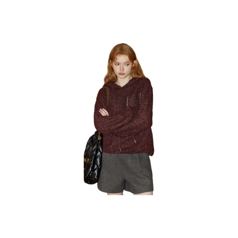 KUHNMARVIN Sweatshirt Women's Burgundy-1