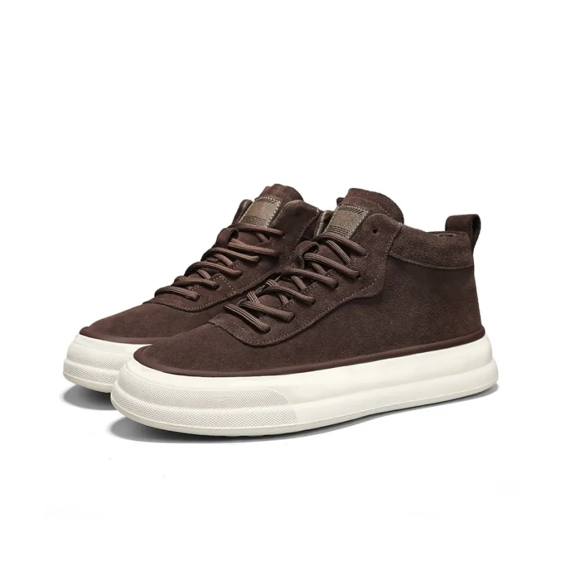 M.M Party Cushioning Wear Resistant Balance Mid Top Skateboard Shoes Men's-3