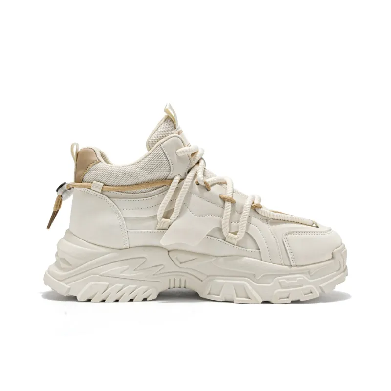 M.M Party Cushioning Wear Resistant Mid Top Chunky Sneakers Men's-9