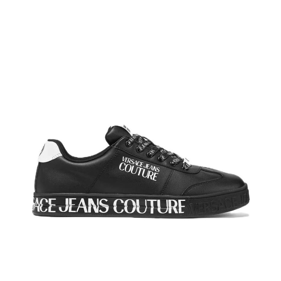 スニーカー Versace Jeans Couture 74VA3SK4 ZP234 LOGO LOW-TOP Sneakers VERSACE JEANS Couture Logo-print Low-top Sneakers - POIZON