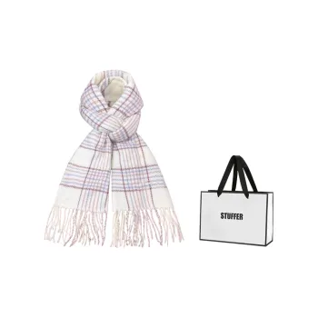 STUFFER Faux Cashmere Knit Scarves Unisex