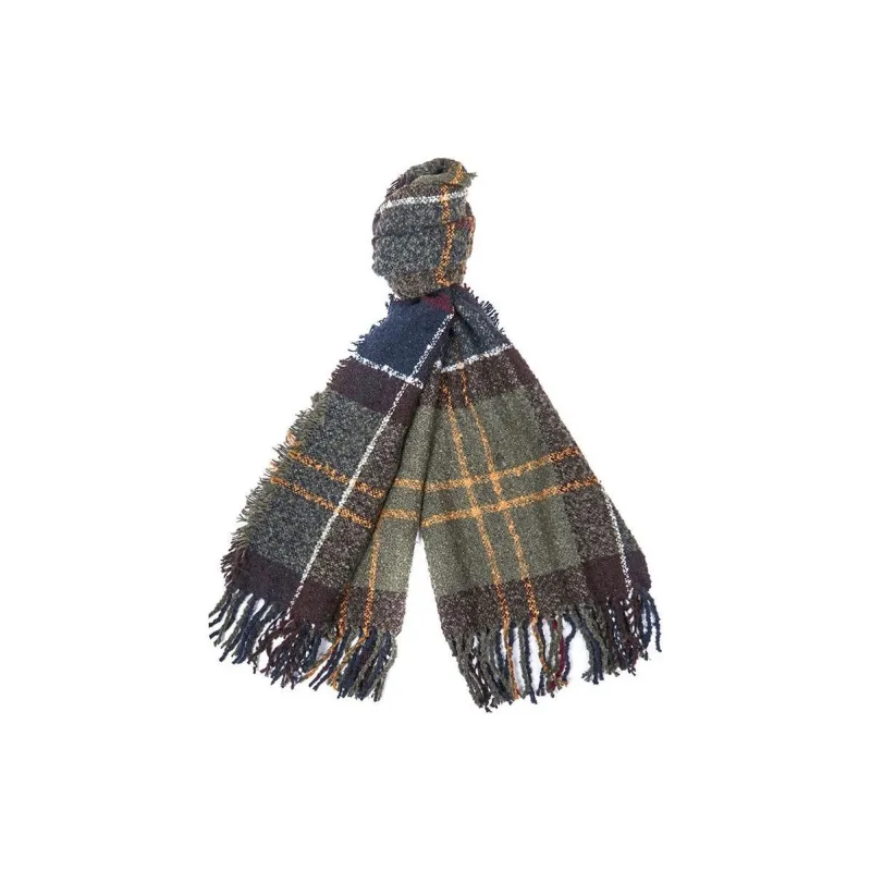 BARBOUR Tartan Boucle Scarf-3